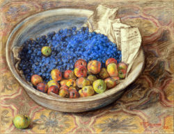 Терен с яблоками. 1992 г.