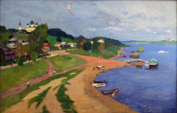 Выржиковский Э. Я.«В Тутаеве». 1980