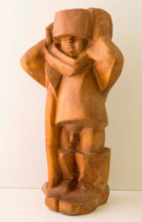 Загородников С.И. Филипок. 1990 г. Дерево, резьба.