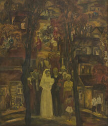 Попков В.А. (1941 - 2009). Свадьба в мордовской деревне. 2-я пол.1970-х гг